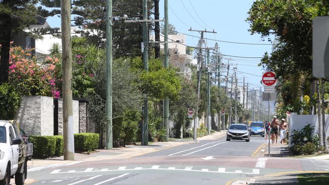 Generic photos of Hedges Avenue. 23 December 2023 Gold Coast Picture by Richard Gosling