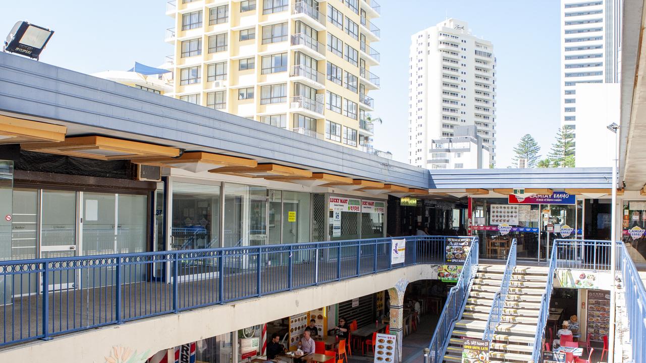 The Centre Arcade in Surfers Paradise. Picture: Jerad Williams