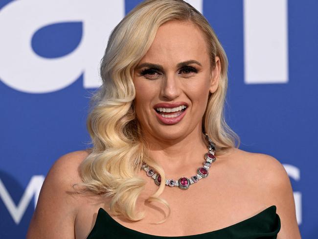 Australian actress Rebel Wilson arrives to attend the annual amfAR Cinema Against AIDS Cannes Gala at the Hotel du Cap-Eden-Roc in Cap d'Antibes, southern France, on the sidelines of the 76th Cannes Film Festival, on May 25, 2023. (Photo by Stefano Rellandini / AFP)