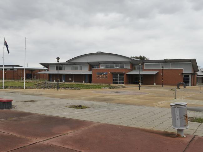 Corrective services Minister Joe Francis announces the near completion of security improvements to Banksia Hill Detention Centre in Canning Vale.                             Picture:KERRIS BERRINGTON