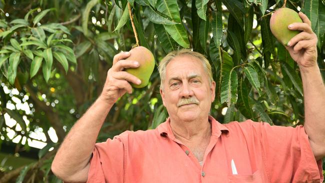 Henry Petersen who is known as the Mango Man locally. Picture Mikayla Mayoh