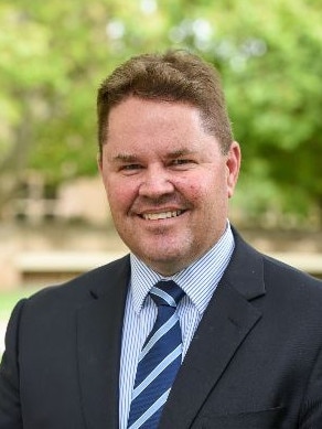 St Peter's College acting head of senior school Barnaby Eaton. Picture: Supplied