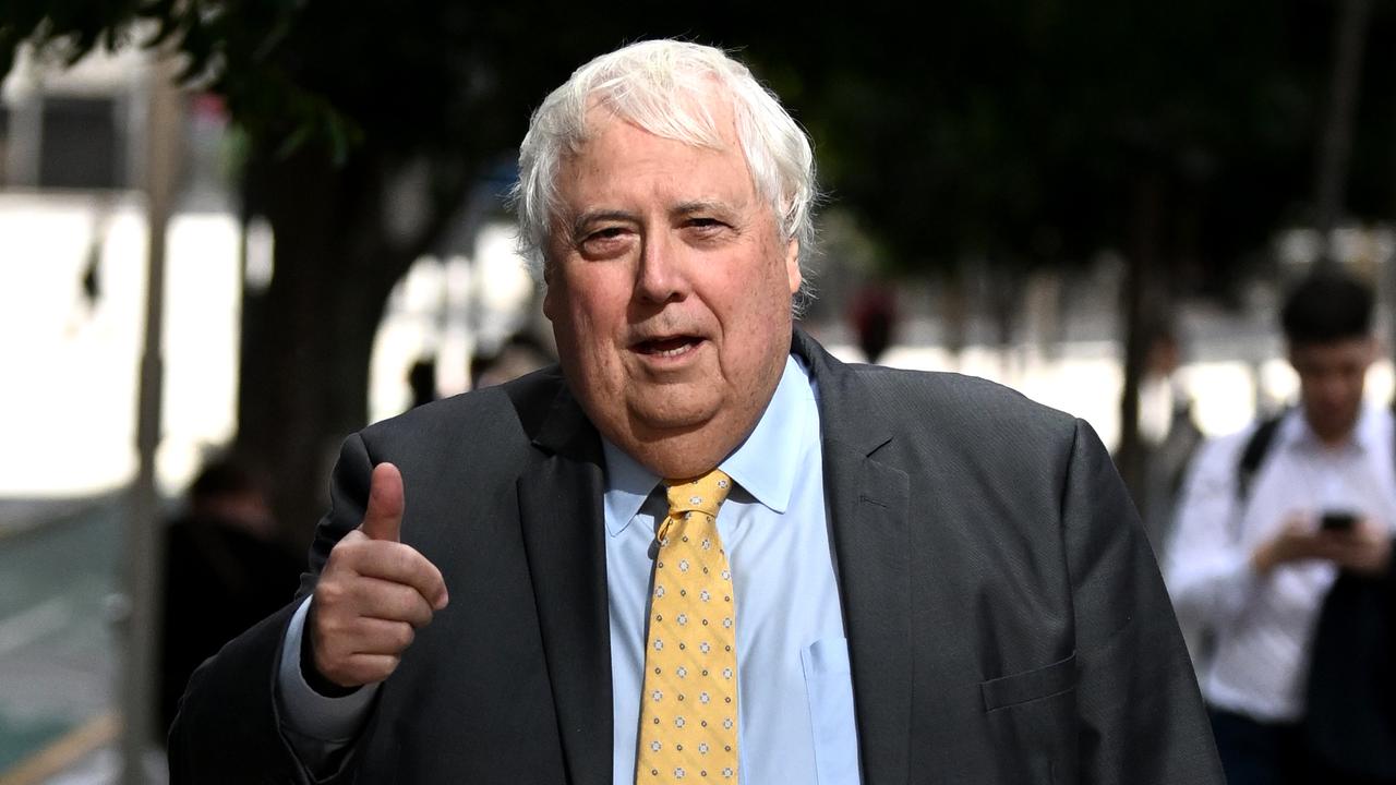 Clive Palmer is facing criminal proceedings over fraud allegations involving his Palmer Coolum Leisure company. Picture: NCA NewsWire / Dan Peled