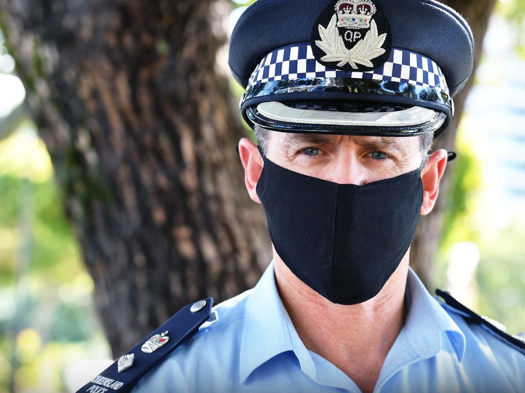 Sunshine Coast Superintendent Craig Hawkins said police would be out and about in the community to ensure compliance with the directions. Picture: Patrick Woods.