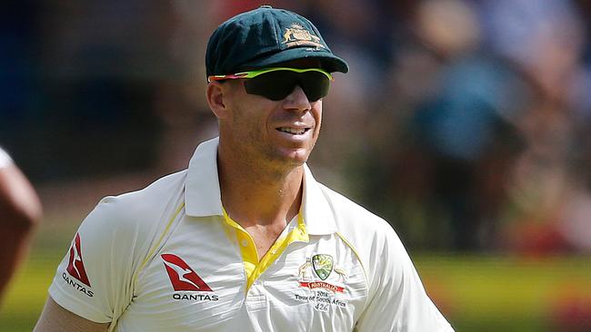 David Warner has copped plenty from South Africa’s crowds this series.