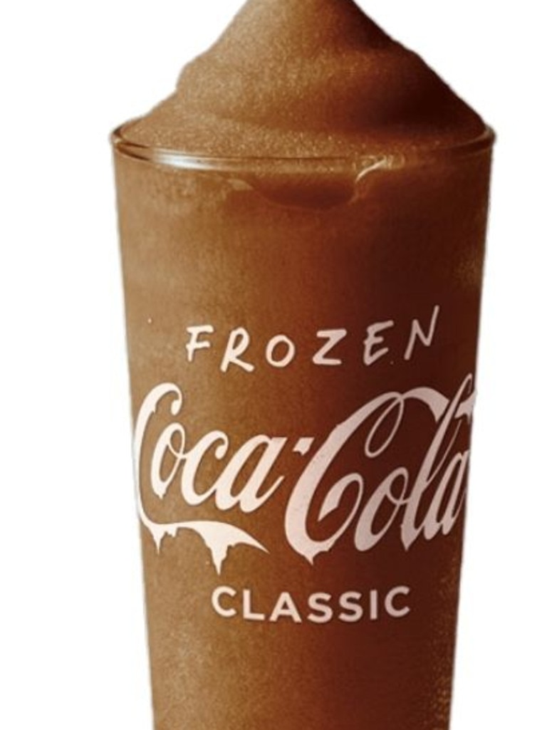 Frozen Coke is a treat now she can’t drink normal fizzy Coke. Picture: Advertiser library