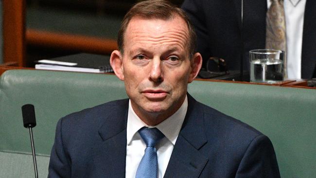 Former prime minister Tony Abbott. Picture: AAP