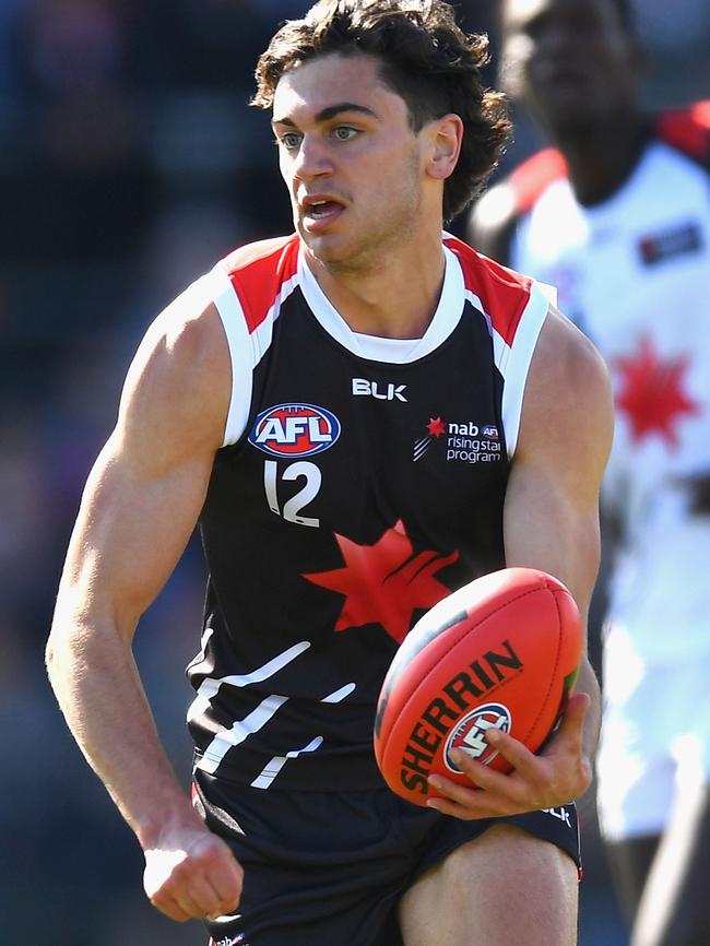 Tim Taranto in action during the NAB All-Stars game.