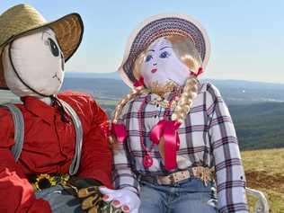 EXCITED: Members from the Tamborine Mountain Scarecrow Festival committee are looking forward to welcoming thousands of tourists this September. Picture: Cordell Richardson