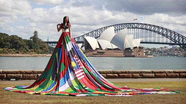 The Dress’ visit pre-empts the Sydney WorldPride Human Rights Conference (1-3 March, 2023), at which 1500 community leaders, activists, politicians and human rights experts from across the globe will gather. Picture: Tim Hunter