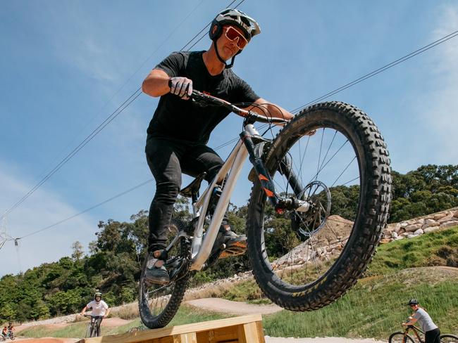Let’s shred: Sydney mountain bikers could land advanced jump park