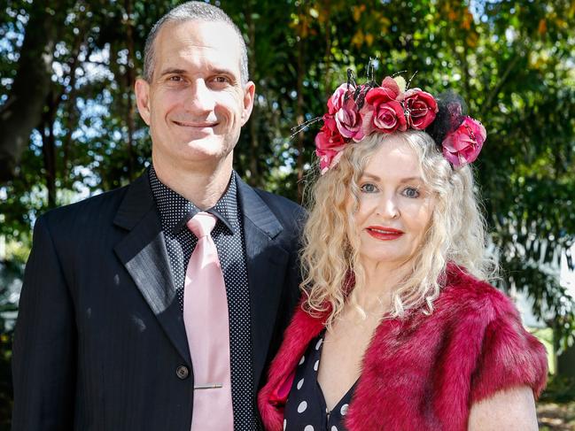 SOCIALS - Ladies Day at Cluden Racecourse - Wayne Gough and Royalie Walters of Townsville - Sunday Mail - 23/07/2016 - Photographer: Michael Chambers.