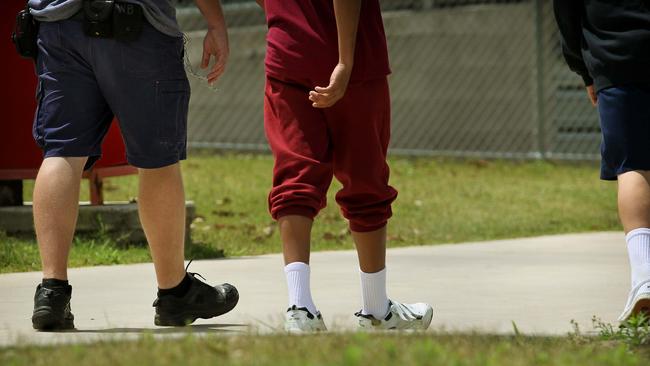 NEWS BCM 19/10/2011 Brisbane Youth Detention Centre - generic boys . Pic Jeff Camden (bydc30.jpg)