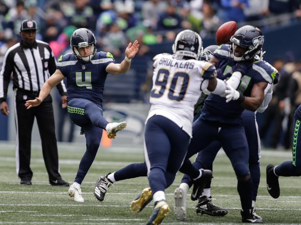 Australian NFL star Michael Dickson 'forgets how to football' during  Seattle Seahawks loss to Saints