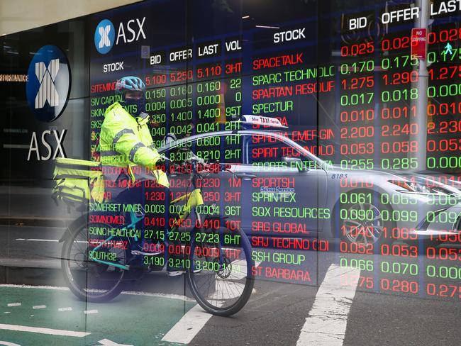 SYDNEY, AUSTRALIA : NewsWire Photos - SEPTEMBER 30 2024 ; A general view of the digital boards at the ASX in Sydney. Picture: NewsWire / Gaye Gerard