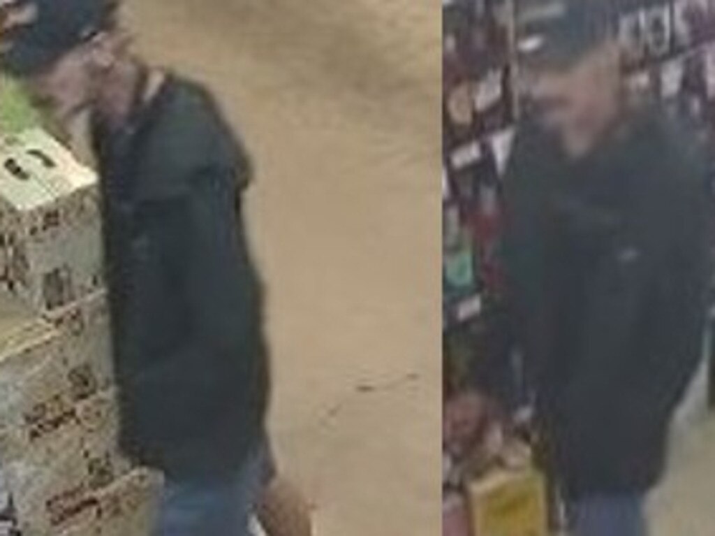 Captured at the scene of a shop steal on April 28 last year at 8.25pm, this image shows a man who is being sought by police for possible information.