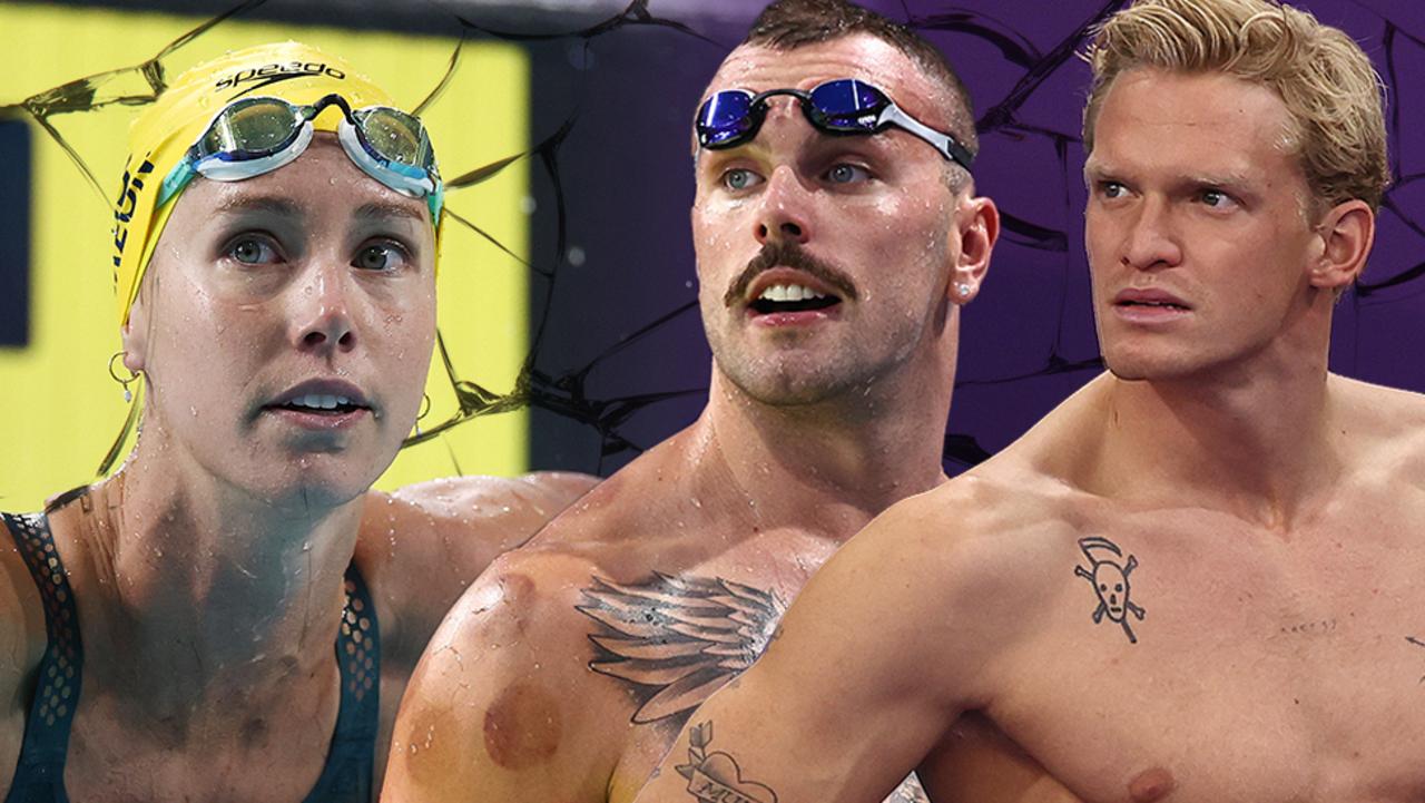 The Australian swim team appeared fractured at the Comm Games