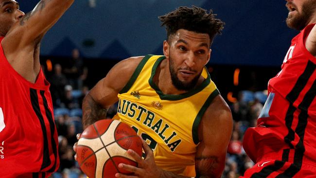 Jonah Bolden walked out on the Boomers on the eve of the World Cup. Picture: AAP