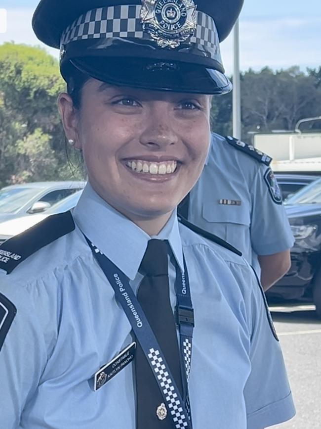 First Year Constable Kaitlyn Panaho.