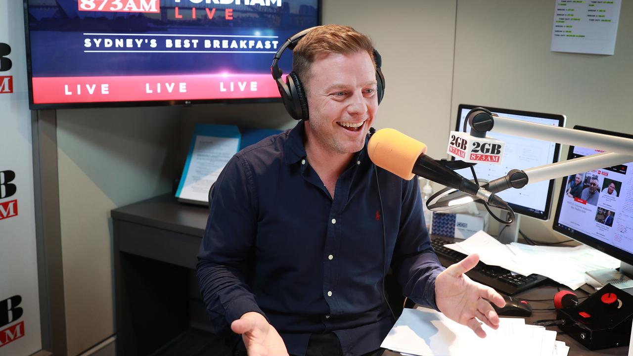 Ben Fordham is the king of breakfast radio in Sydney. Picture: John Feder/The Australian.