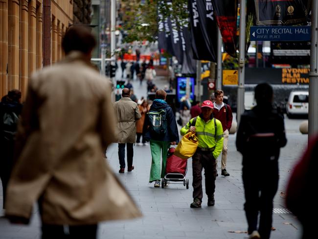 SYDNEY, AUSTRALIA - NewsWire Photos JUNE 4, 2024: General vision of Sydney CBD and ASX. The ABS is due to release National Accounts today expected to show growth in the economy was Ãvery weakÃ for the March quarter. Picture: NewsWire / Nikki Short