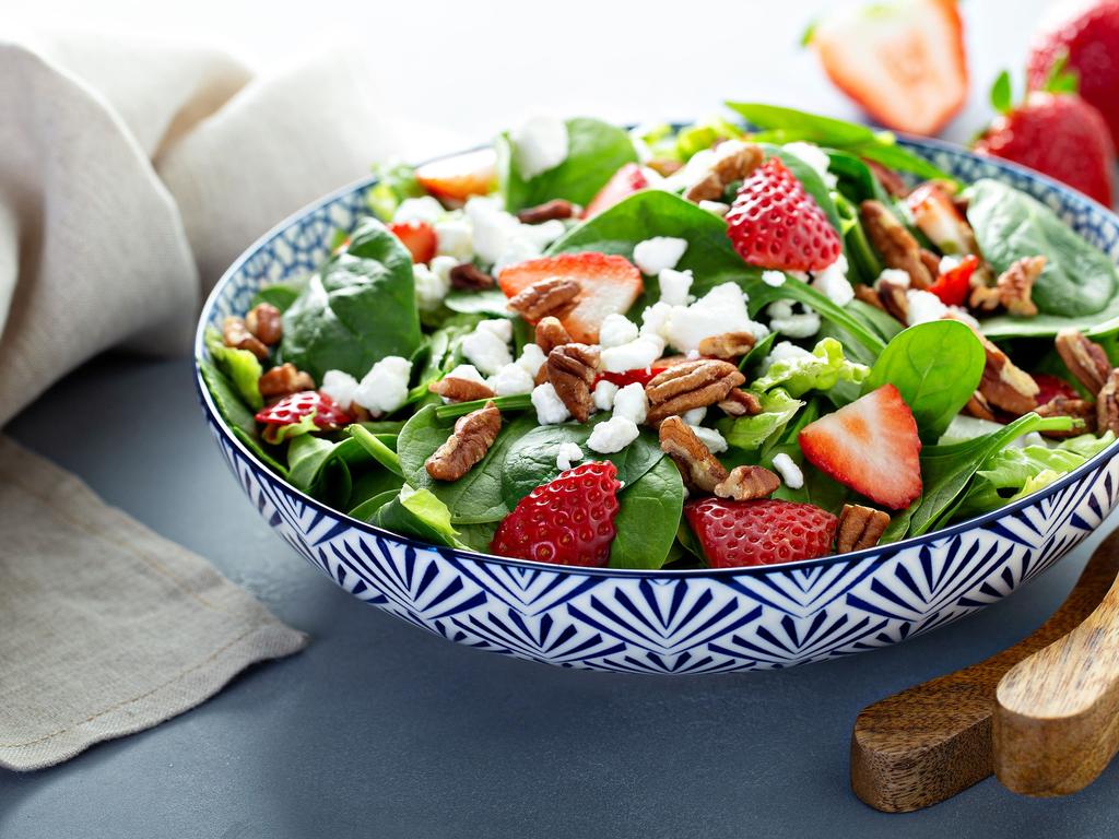 Salad trap: loaded salads can be a healthy choice, but beware of added fats.