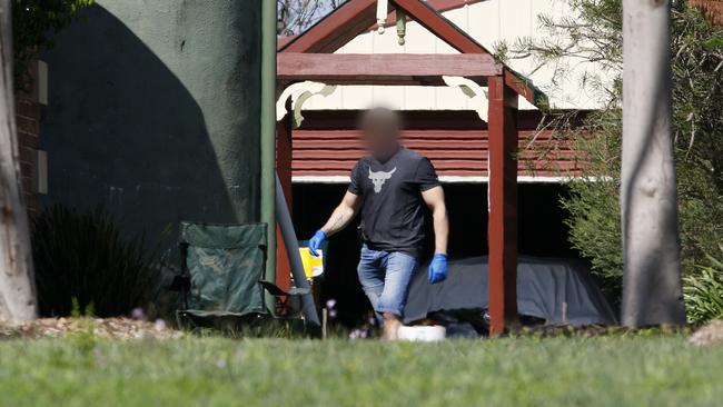 Police conducted raids early this morning. Picture: AAP Image/Darren Pateman