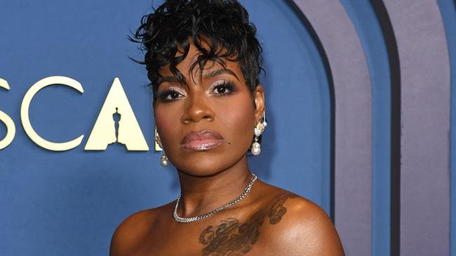 US actress and singer Fantasia Barrino arrives for the Academy of Motion Picture Arts and Sciences' 14th Annual Governors Awards at the Ray Dolby Ballroom in Los Angeles on January 9, 2024. (Photo by VALERIE MACON / AFP)