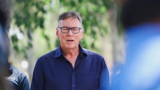 Territory Alliance leader Terry Mills. Election analyst Ken Parish says the party is likely to dissolve after the election. Picture: GLENN CAMPBELL