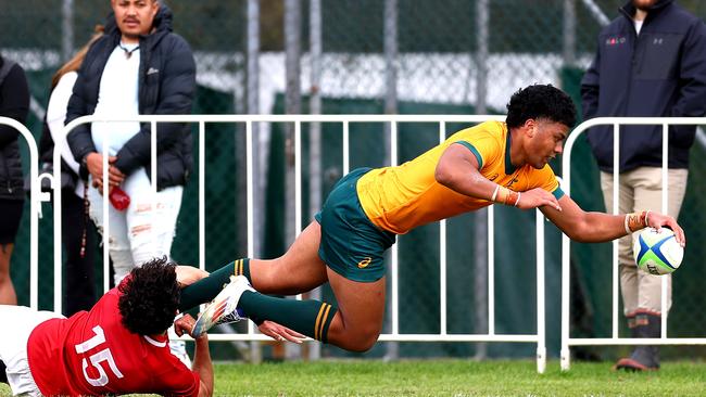 Heamasi Makasini is destined for the NRL via the Wests Tigers. Picture: Getty Images