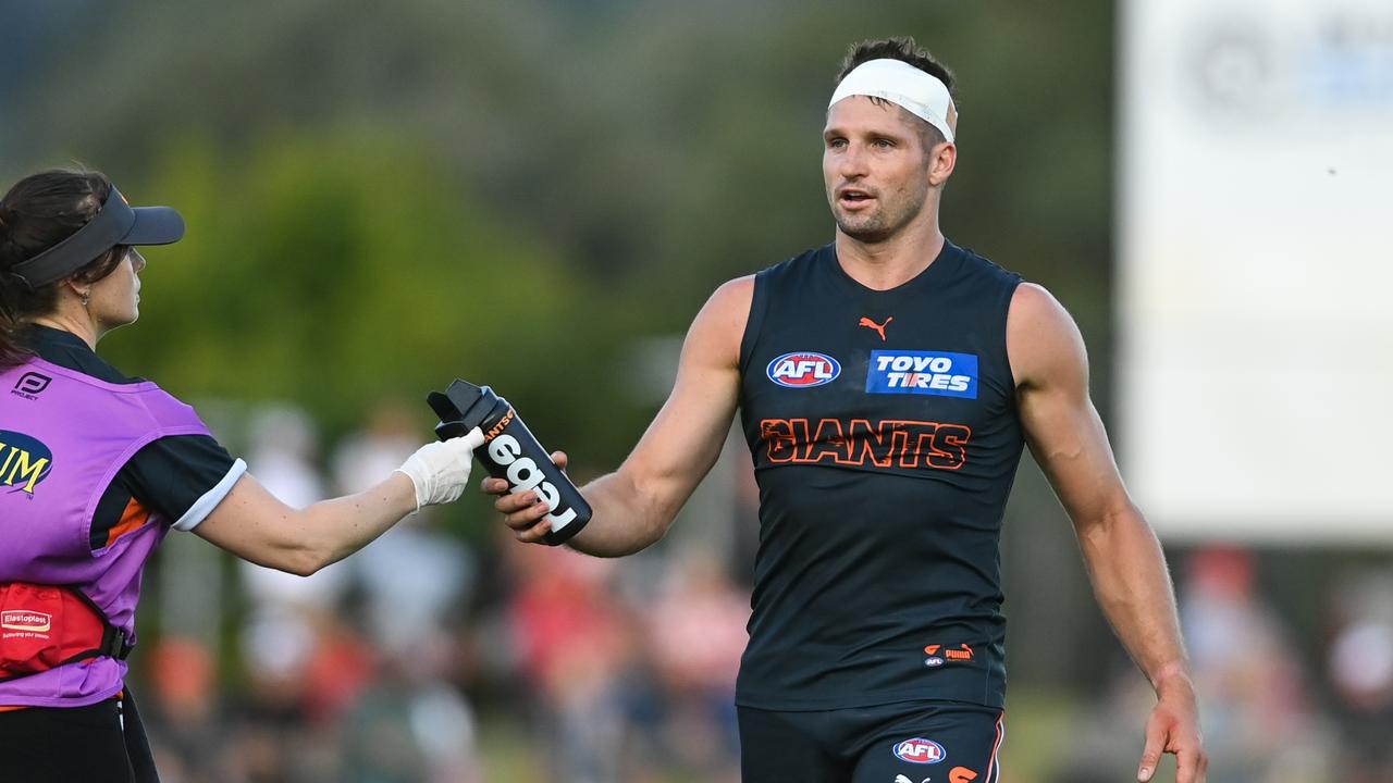 Jesse Hogan is poised to play his first match of the season against Richmond on Sunday. Picture: Getty Images