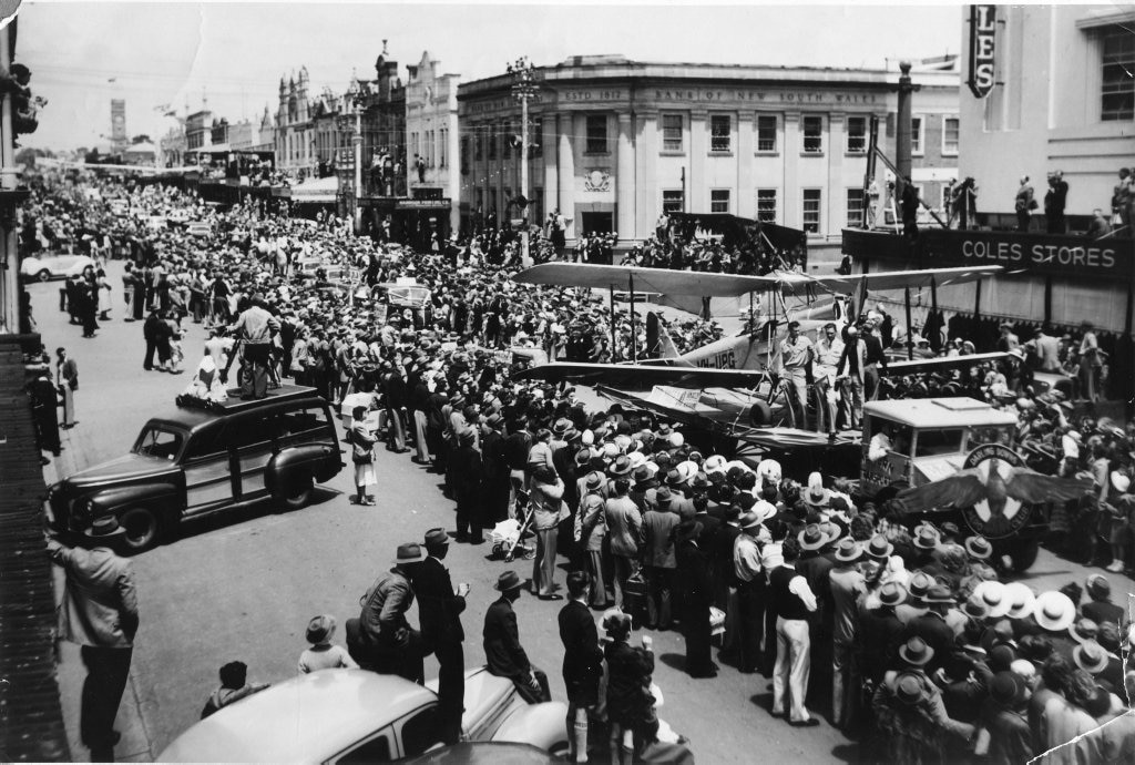 THEN: Carnival of Flowers 1950.