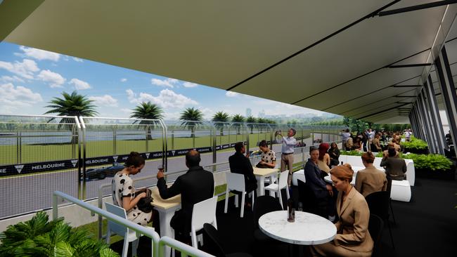 The City Summit zone to be unveiled at next year's Melbourne Grand Prix Picture: Supplied