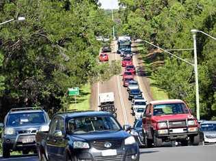 FACING GRIDLOCK: Noosa's notorious bottlenecks could ben about to get a whole lot worse for local businesses. Picture: Geoff Potter