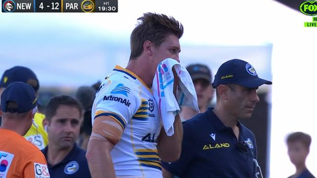 Shaun Lane is back on the left edge after suffering a facial fracture during the pre-season. Picture: Fox League