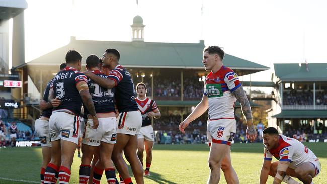 The Roosters-Knights showdown promises to be a good one. AAP Image/Darren Pateman.