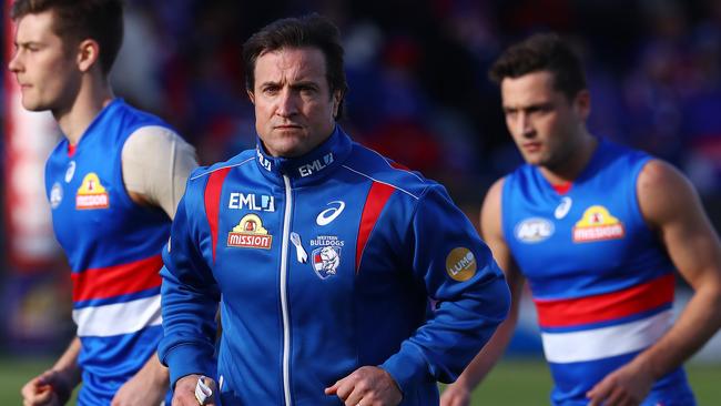 Luke Beveridge hopes his side can quickly rebound. Pic: Michael Klein