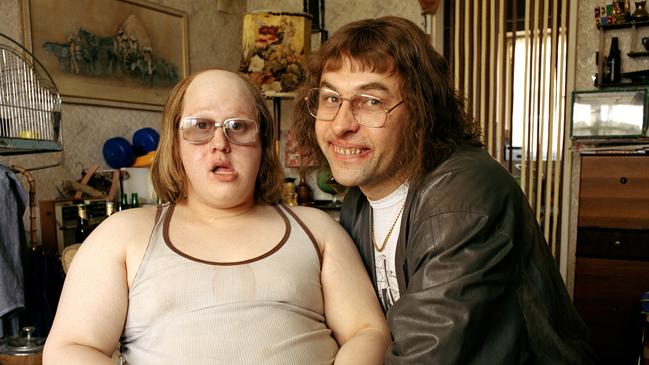 Actors and comedians Matt Lucas and David Walliams in 'Little Britain'.