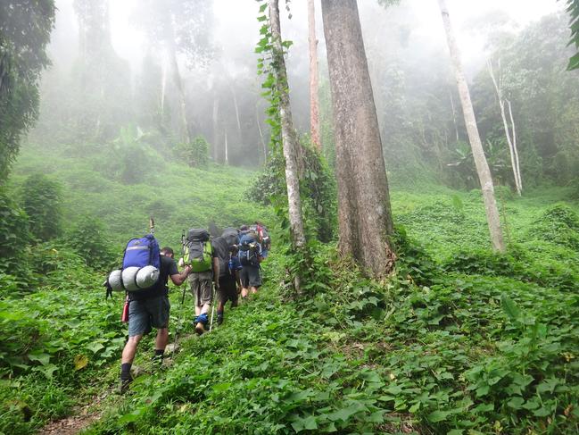 Nick Cummins and James Brodie will be tackling the Kokoda Track.