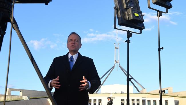 Leader of the Opposition Bill Shorten. Picture: AAP.