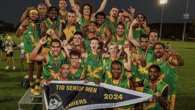 Pioneer beat Federal in the 2024 CAFL grand final. Picture: Charlie Lowson / AFLNT Media