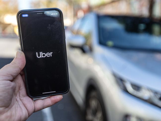 MELBOURNE, AUSTRALIA- NewsWire Photos MAY 06 2021:  Generic Uber Ride imagery. Picture: NCA NewsWire / Sarah Matray