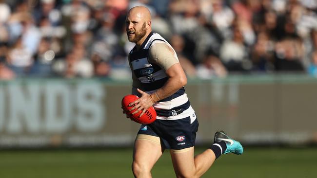 Gary Ablett was instrumental in Geelong’s win over Gold Coast. Picture: Getty Images