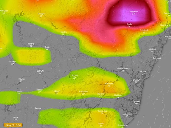 Severe weather warning for NSW