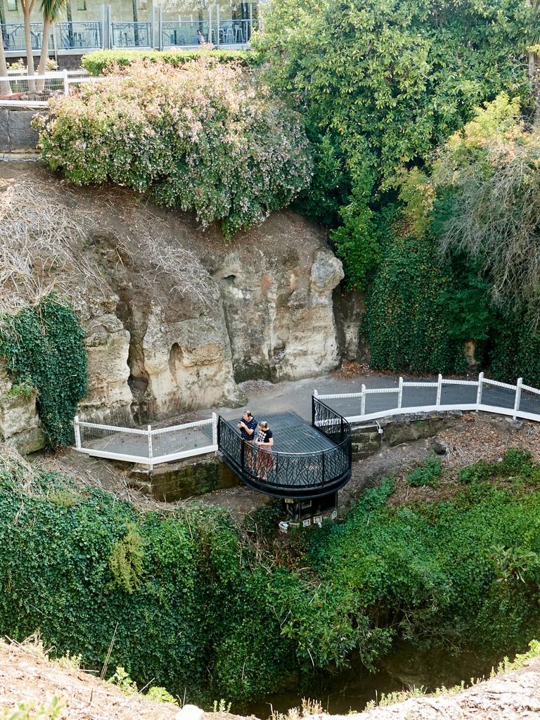 The Cave Gardens sinkhole in Mount Gambier. Picture: Frank Monger