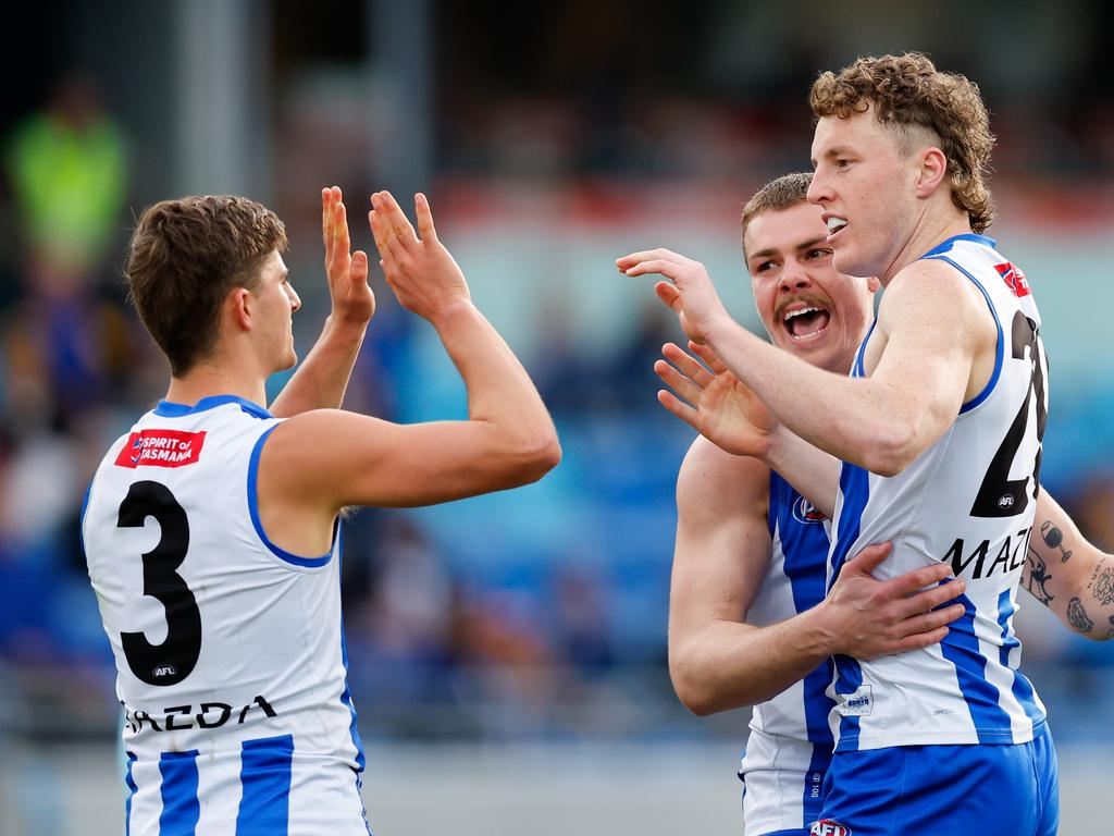 The Roos are hoping for a major event to honour 100-years of being in the league. Picture: Dylan Burns/AFL Photos