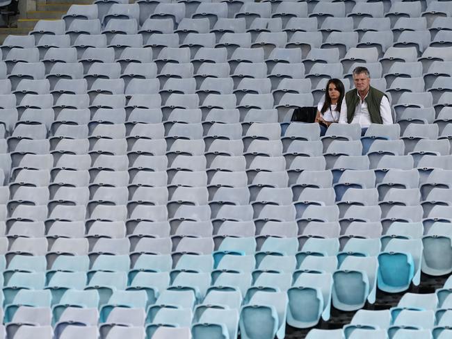 Crowd numbers at games have bottomed out as experienced recently at the clash between the NSW Waratahs and the Queensland Reds at Stadium Australia.