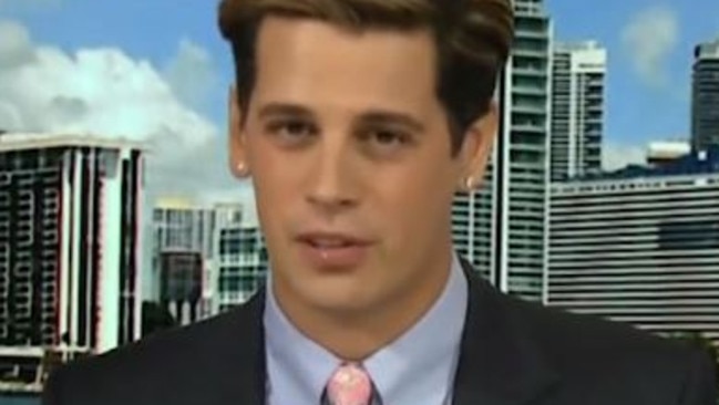 Milo Yiannopoulos clashed with Kochie on Sunrise this morning.