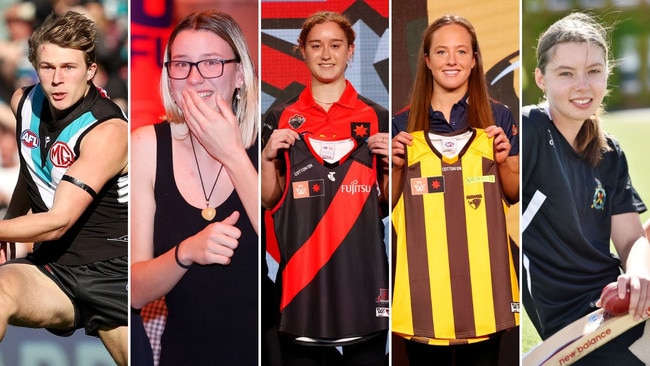 Every pick from the AFLW draft.