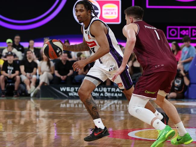 Jaylen Adams returns from injury with a big round one showing. Picture: Will Russell/Getty Images